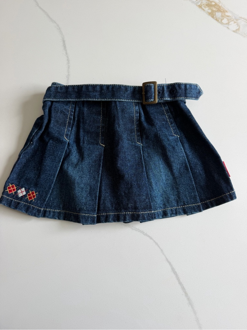 Vintage Izod Argyle Skort